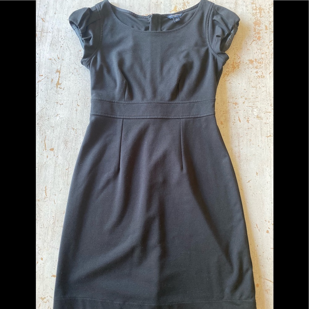 GUC Banana Republic Black Dress Size 2